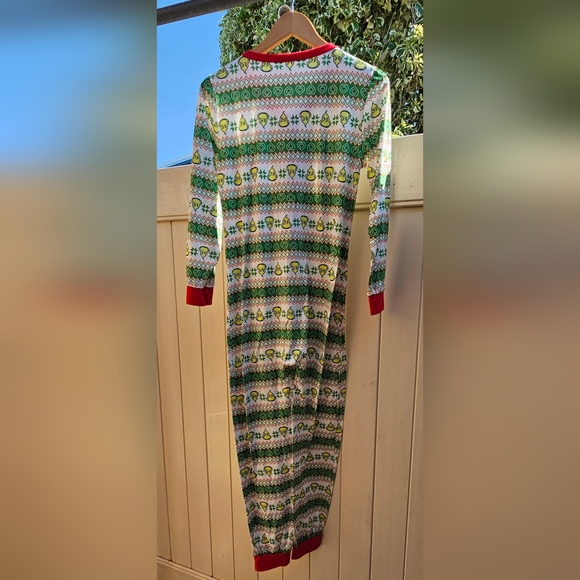 The Grinch Christmas Pajamas One Piece Onesie Ladies Size S - Picture 11 of 11
